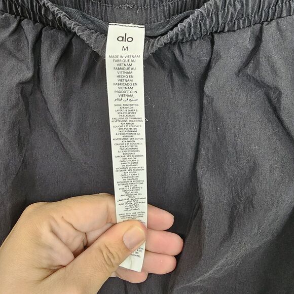 Alo Bubble Tennis Skort Black Women's Size Medium - Picture 4 of 6